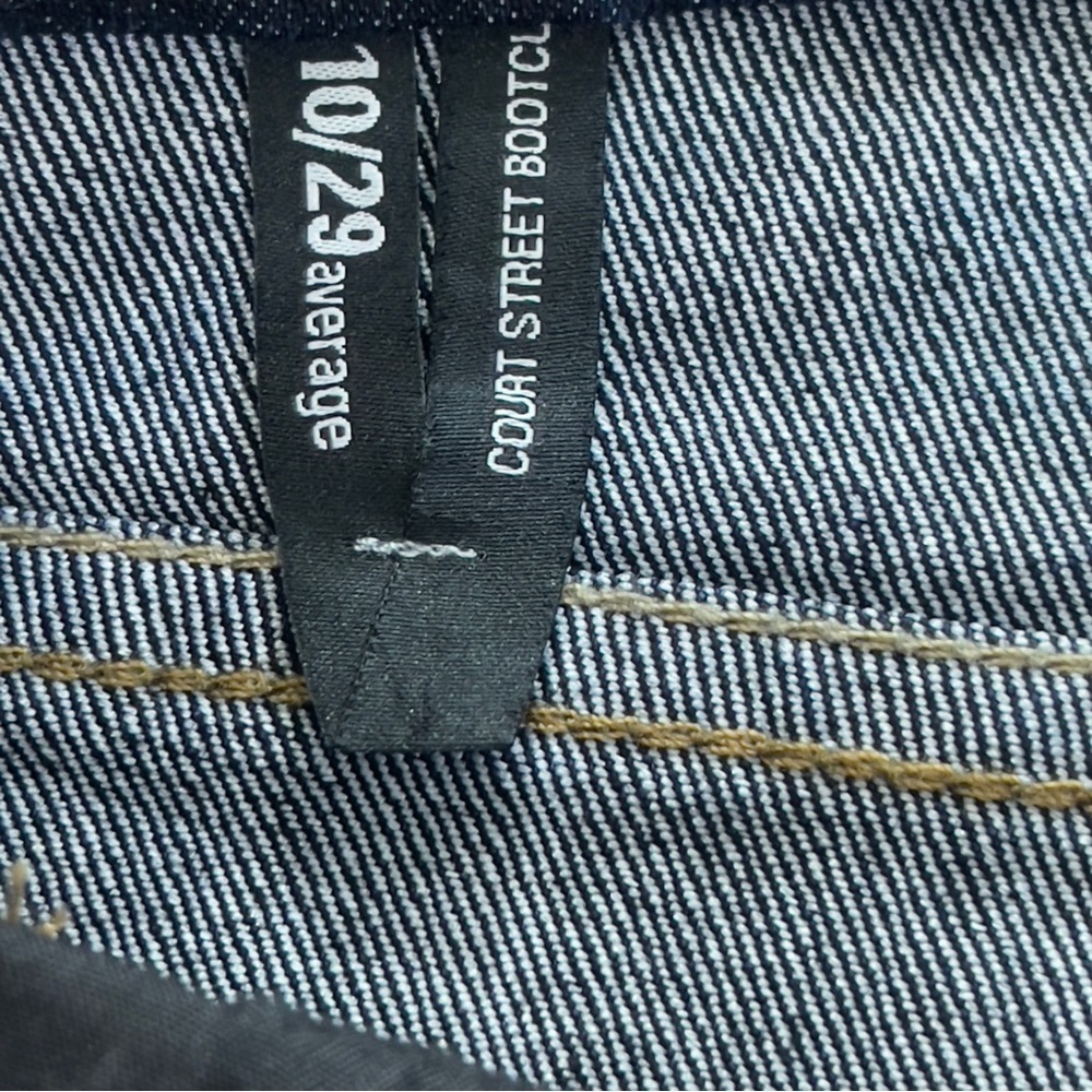 Nine West Court Street Bootcut High Waist Jeans NWOT 10 - Picture 12 of 15
